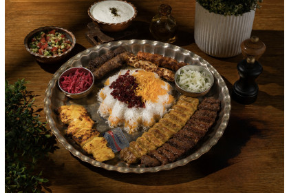 Mixed grill With Rice
