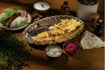Mixed grill with Fries