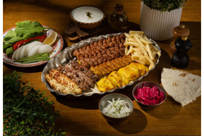 1/2 Half Kilo Mix Grill With Fries And Bread