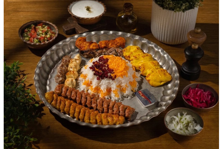 Mixed grill With Rice