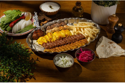 Mixed grill with Fries